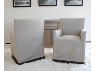 Marcel Chair in Natural Linen